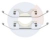 CARRAB BRAKE PARTS 2313 Accessory Kit, disc brake pads
